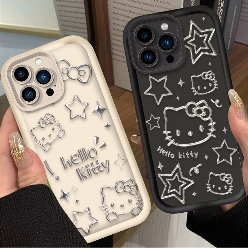 X Phone Accessories - 귀여운 헬로키티 폰 케이스 (아이폰 16,