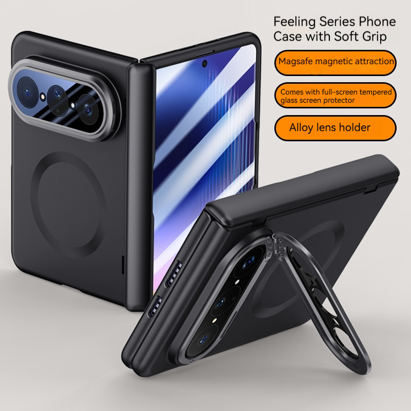 Tempered Glass Screen - 접이식 스크린 렌즈 홀더 힌지 폰