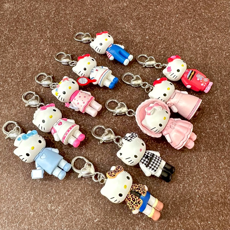 헬로 키티 키체인 만화 인형 휴대폰 줄 배낭 장식용 펜 - Phone Accessories Supplier 리뷰 및 가격