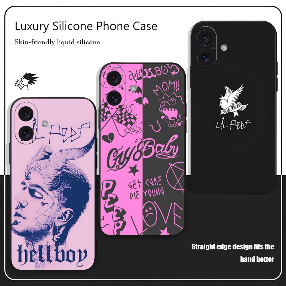 L-Lil Peep 유명 스타 인기 아이폰 케이스 (아 - X Phone Accessories 리뷰 및 가격
