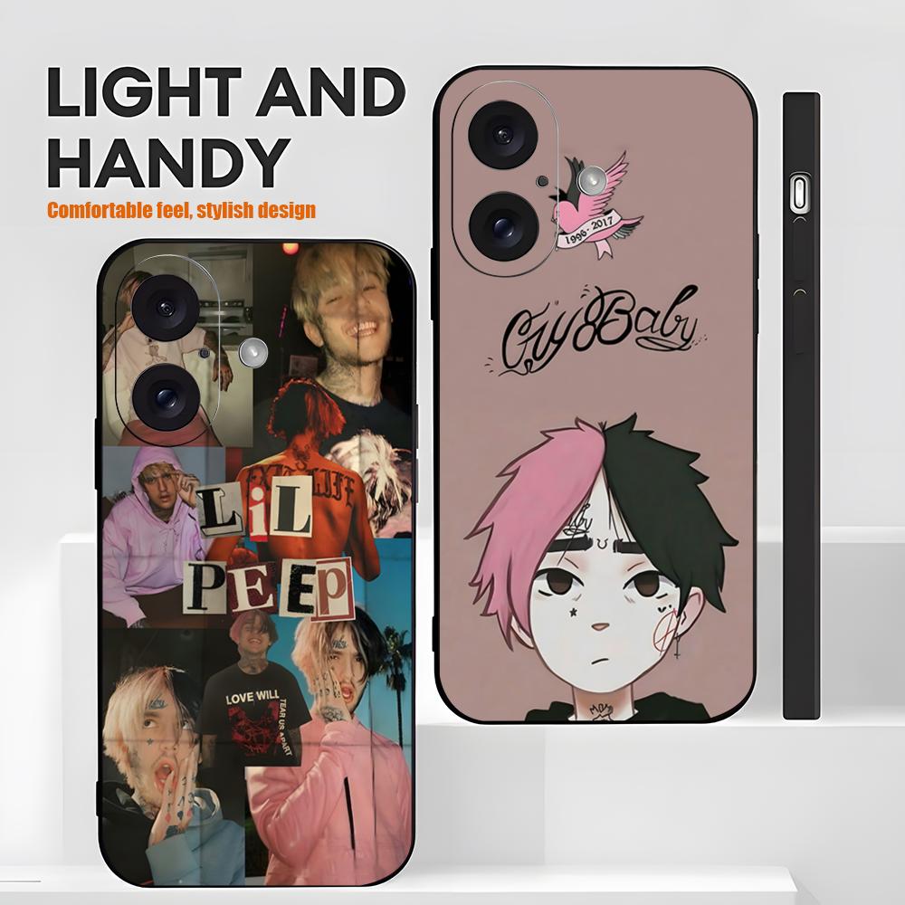 L-Lil Peep 유명 스타 인기 아이폰 케이스 (아 - X Phone Accessories 리뷰 및 가격