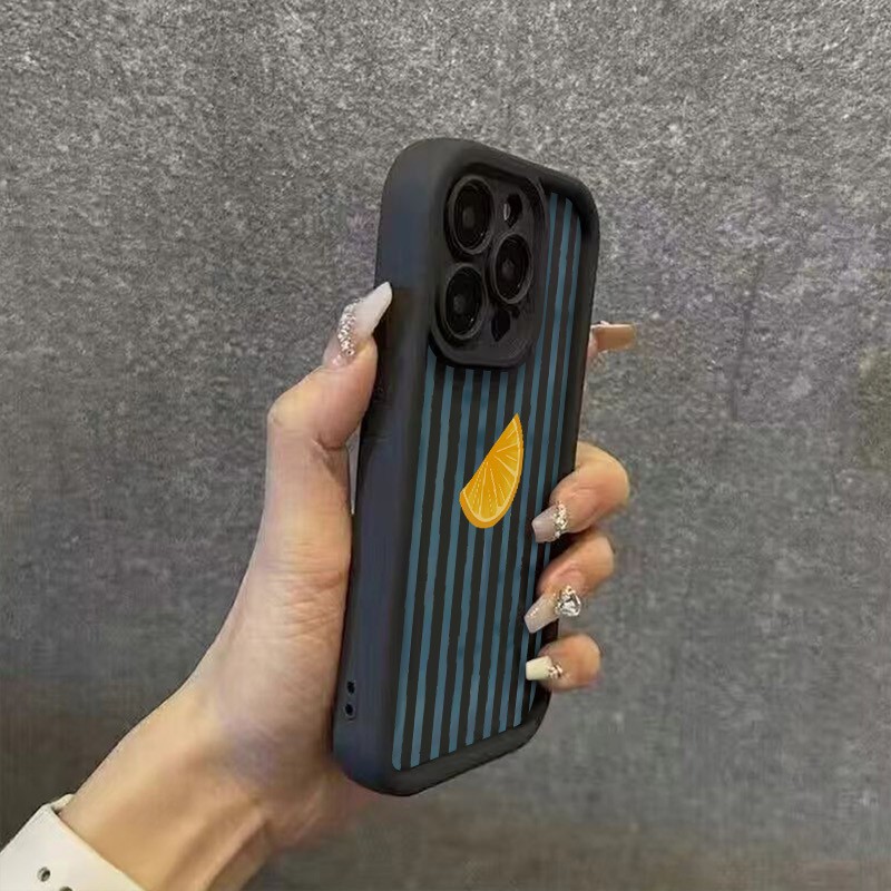 스트라이프 레몬 슬라이스 패턴 폰 케이스 샤오미 레드미 - X Phone Accessories 리뷰 및 가격