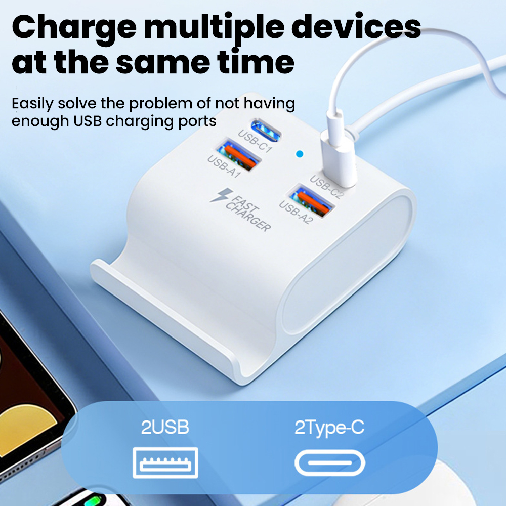 4 in 1 USB 브래킷 소켓 USB 타입 C 고속  - Phone Accessories Supplier 리뷰 및 가격