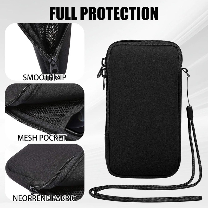 네오프렌 폰 파우치(끈 포함), 충격 방지 방수 휴대용 - Phone Accessories Pouch 리뷰 및 가격