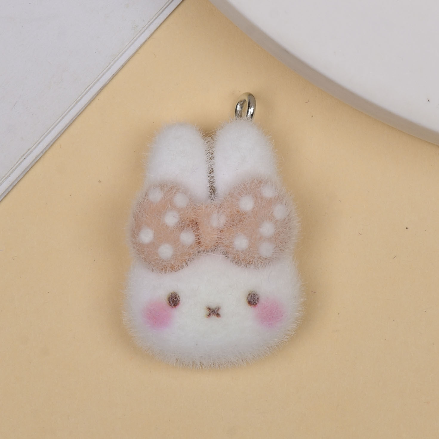 10PCS Kawaii Miffy Flocking 토끼 - Phone Accessories Supplier 리뷰 및 가격