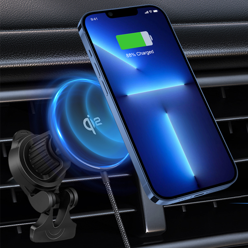 Qi 2 자동차 거치대 무선 충전기, 아이폰 12, 1 - Qi2 Phone Accessories 리뷰 및 가격