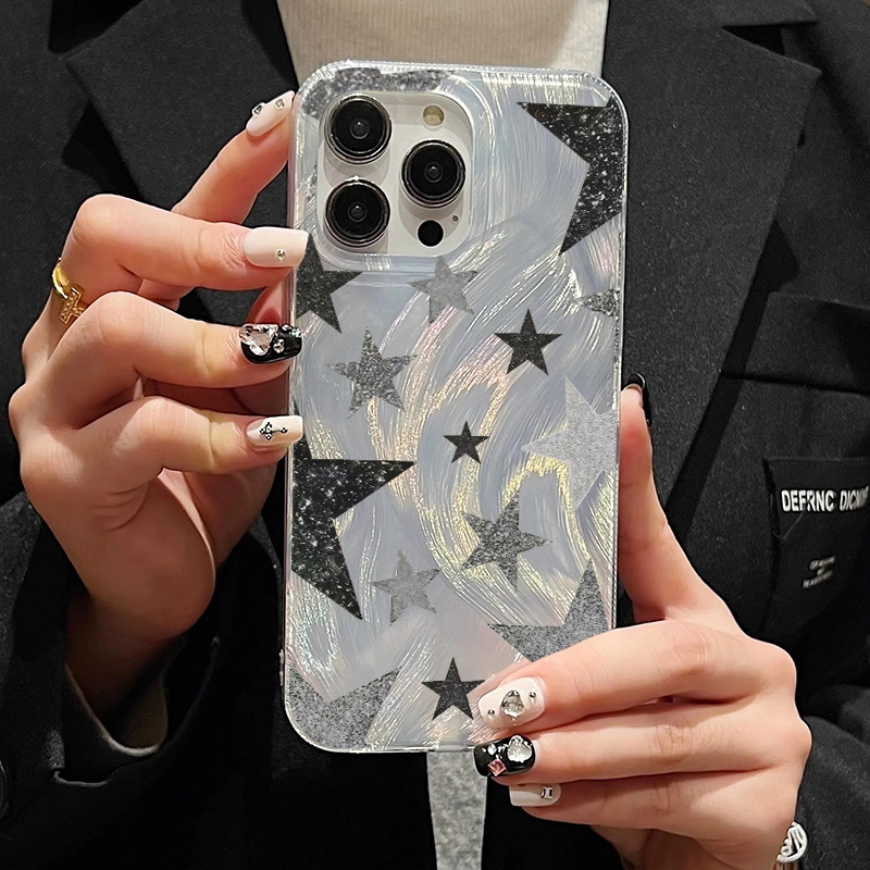 샤이닝 스타 트렌디 패턴 폰 케이스 (아이폰 17, 1 - X Phone Accessories 리뷰 및 가격