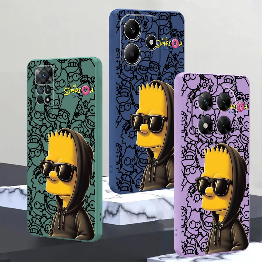 심슨 가족 멋진 바트 케이스 (샤오미 레드미 노트 15 - X Phone Accessories 리뷰 및 가격