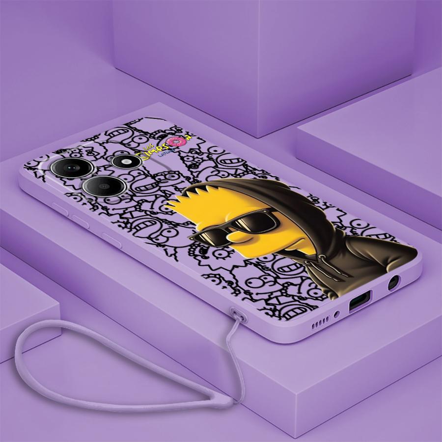 심슨 가족 멋진 바트 케이스 (샤오미 레드미 노트 15 - X Phone Accessories 리뷰 및 가격
