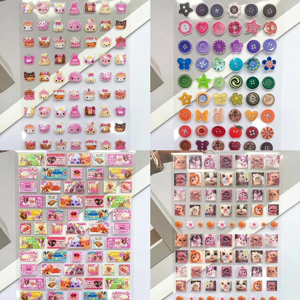 미니 Pvc 재미 있은 고양이 포스터 상품 스티커 네일 - Phone Accessories Pouch 리뷰 및 가격
