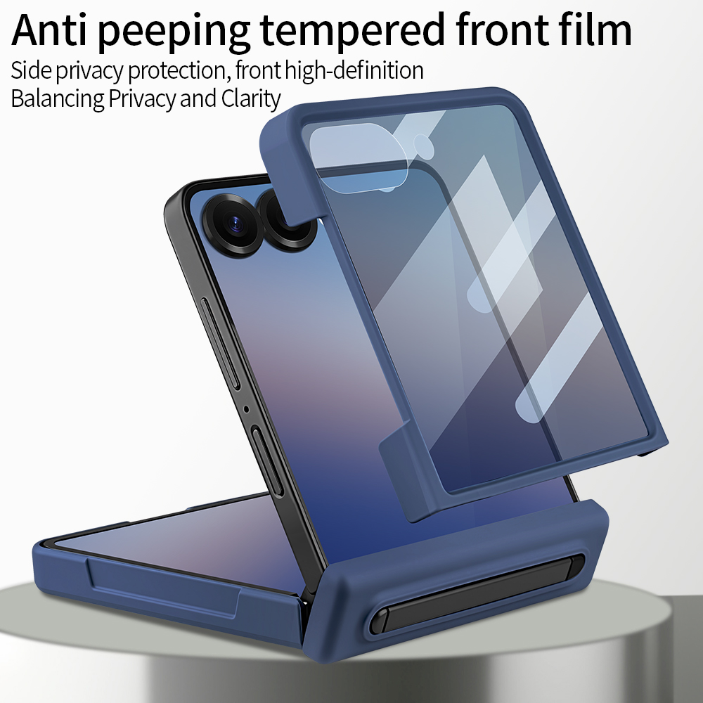 삼성 플립 7 6용 고급 비즈니스 가죽 케이스, 강화유 - Tempered Glass Screen 리뷰 및 가격